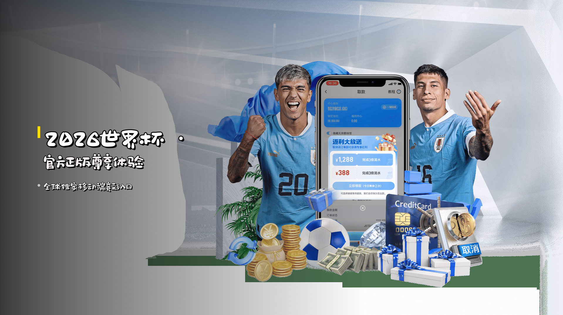 <strong>2026世界杯</strong> · 官方正版尊享体验